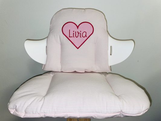 Sitzkissen NOMI | Sitzverkleinerer | mit Herzchen