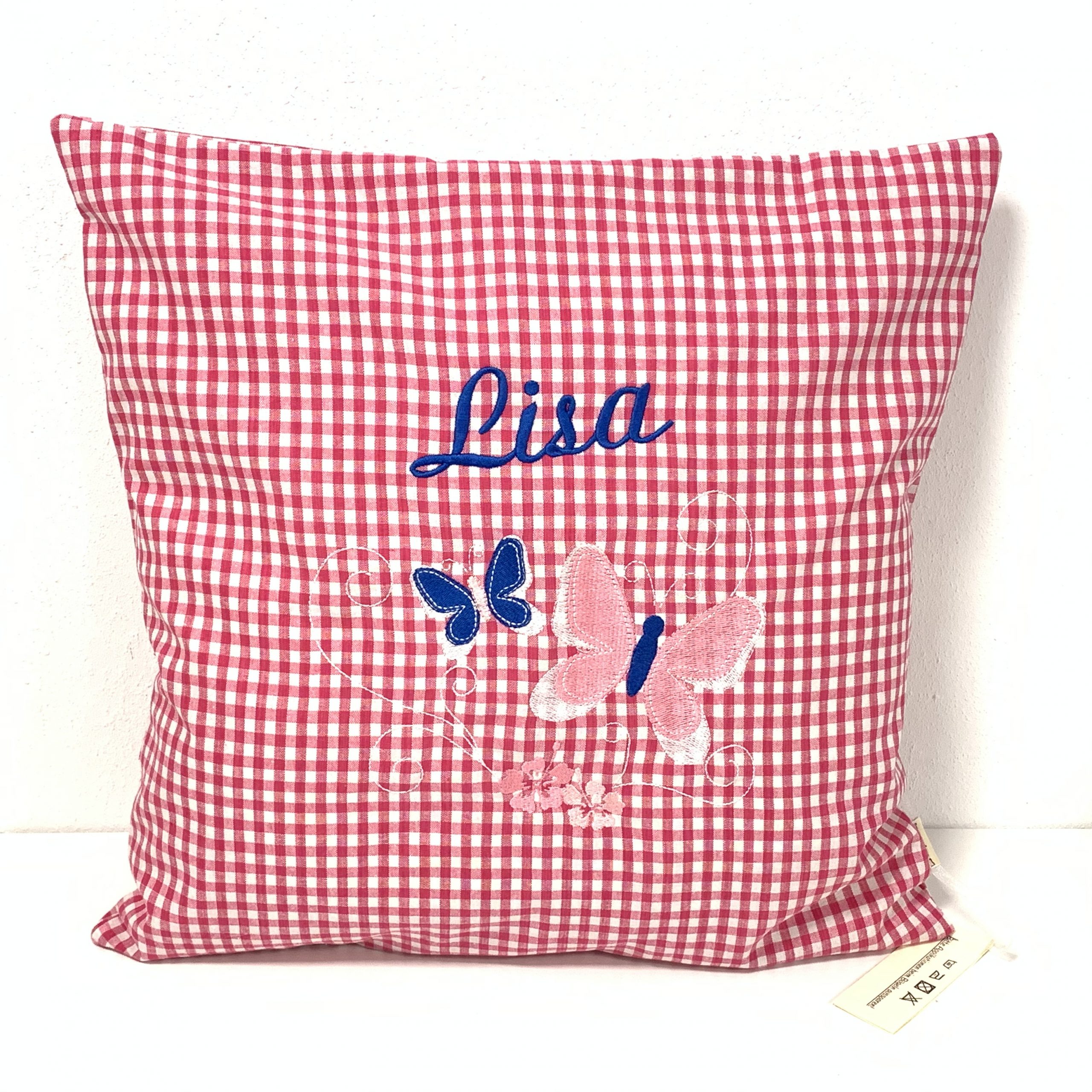 Kuschelkissen Schmetterling Pina personalisiert