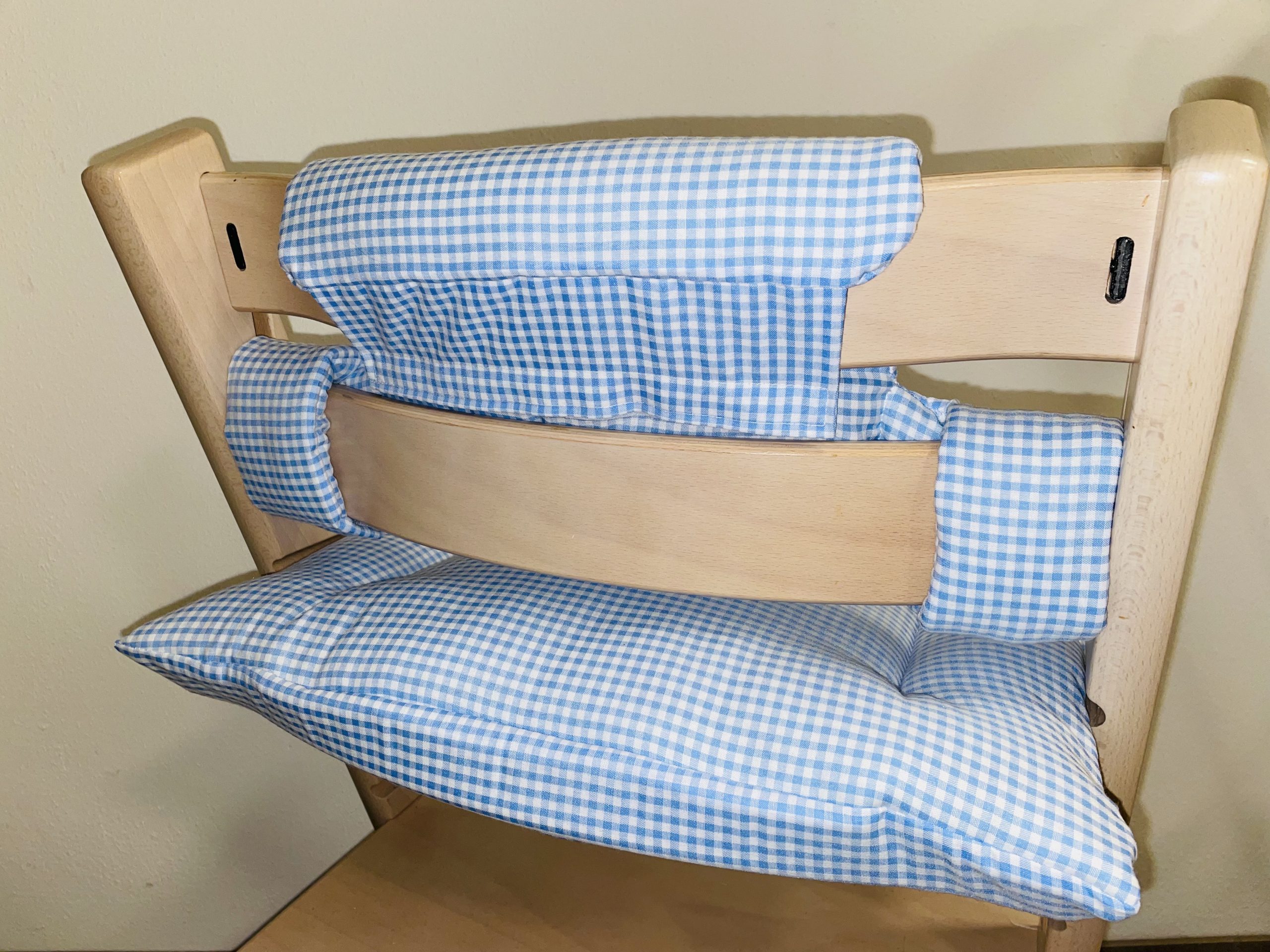 Sitzkissen für Hochstuhl – personalisiert für Tripp Trapp Babyhochstuhl | BLOCKBUCHSTABEN – Bild 5