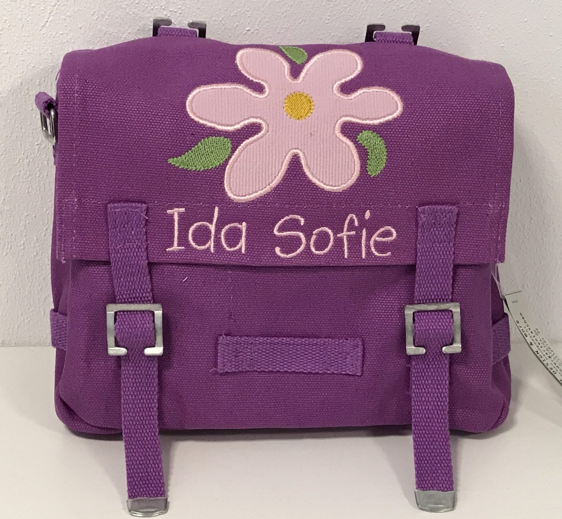 Kiga Tasche Kindergartentasche Blume B personalisiert