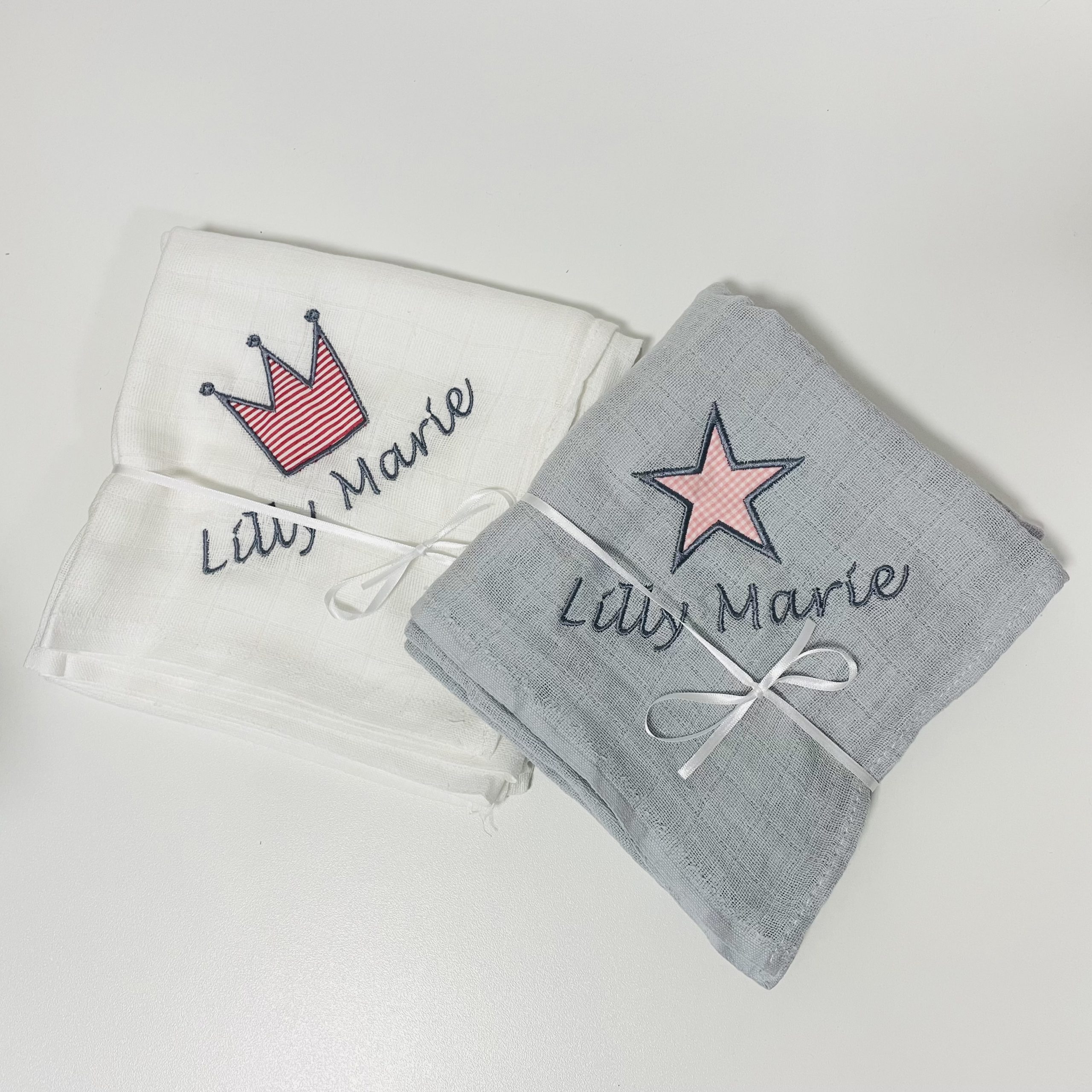 Schmusetuch mit Namen personalisiert | Moltontuch & Spucktuch | Lillykids – Bild 6