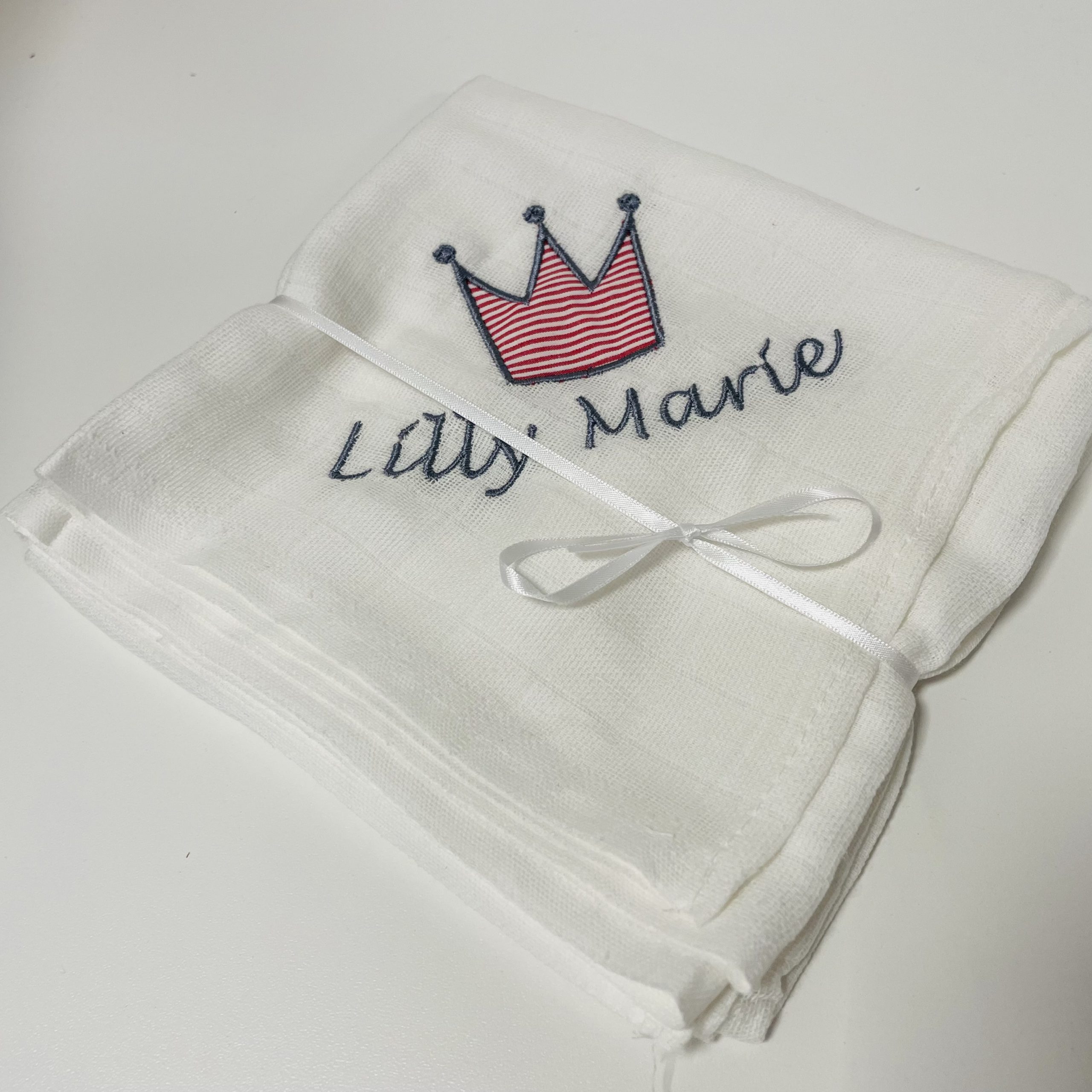 Schmusetuch mit Namen personalisiert | Moltontuch & Spucktuch | Lillykids – Bild 7