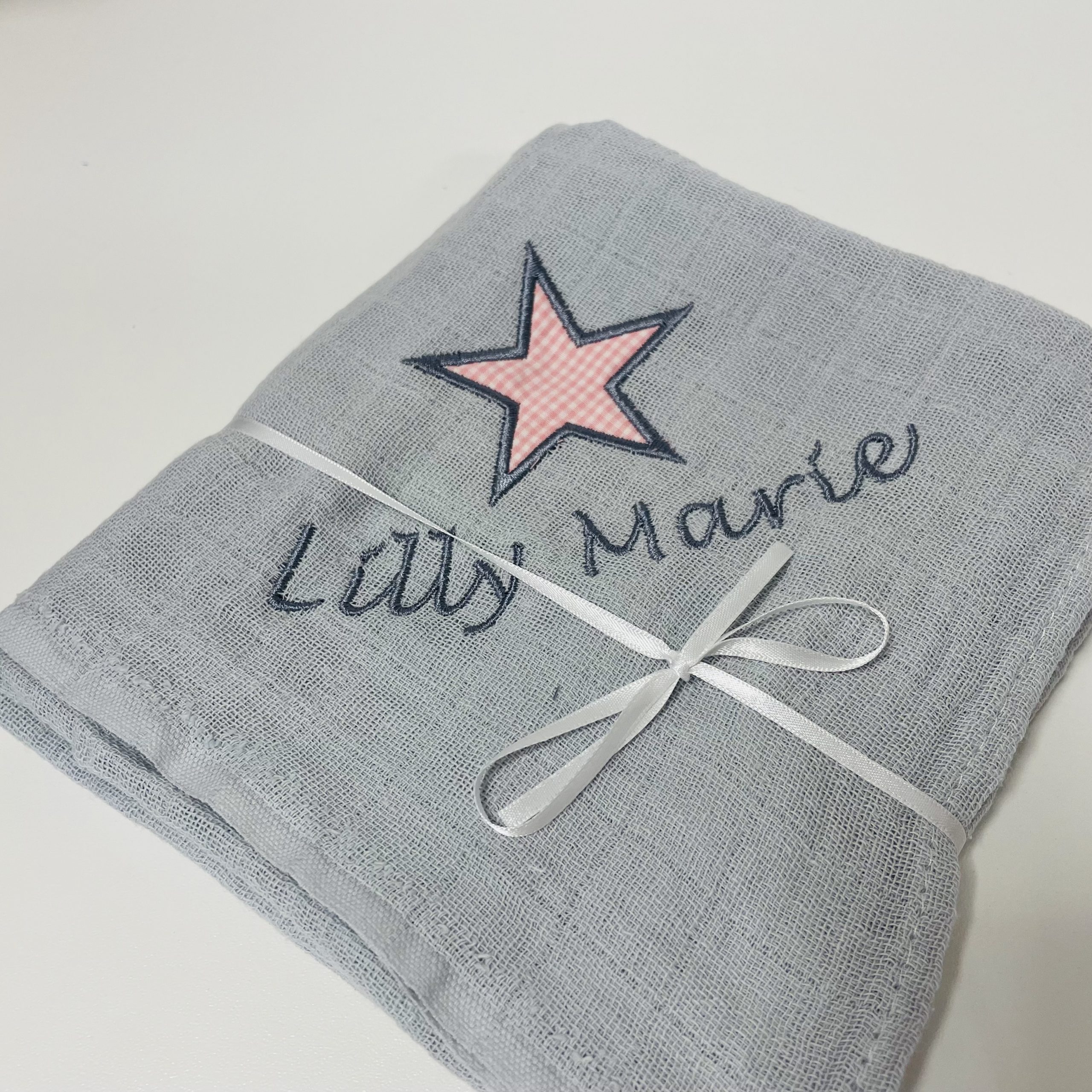 Schmusetuch mit Namen personalisiert | Moltontuch & Spucktuch | Lillykids – Bild 8