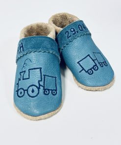 Lauflernschuhe Lokomotive personalisiert