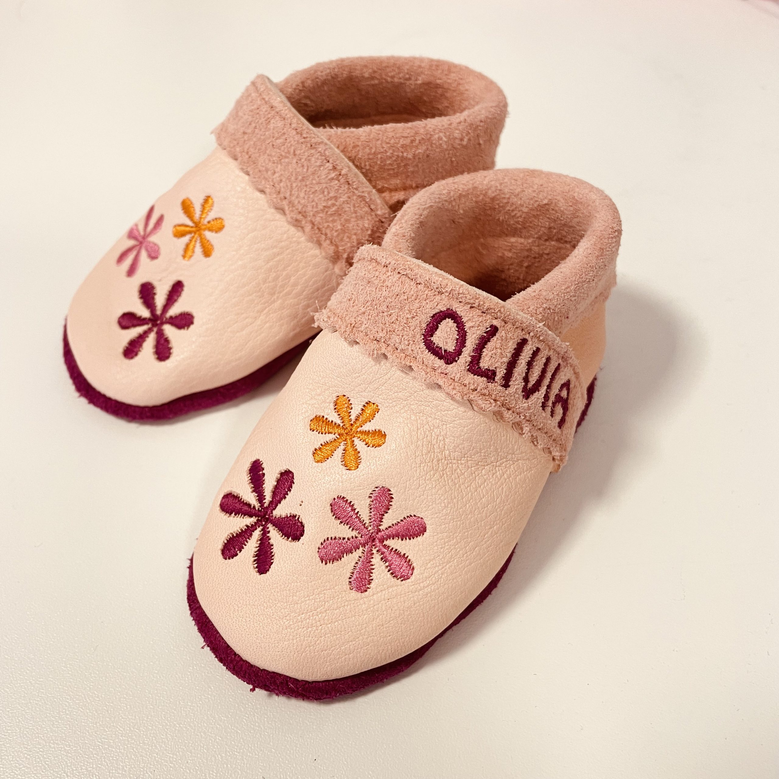 Lauflernschuhe LaLePus Blümchen-Mix – personalisiert für kleine Entdecker | Lillykids – Bild 8