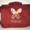personalisierte Kindergartentasche Schmetterling C